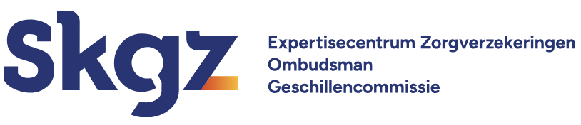 Logo SKGZ - Klachten en expertisecentrum over zorgverzekeringen
